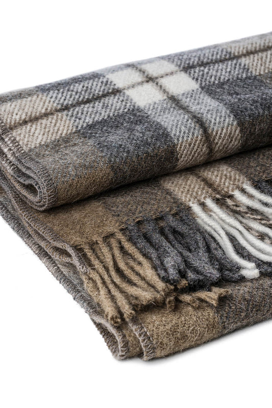 Blanket with Lead and Coffee Checks